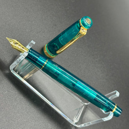 Sailor Pro Gear Slim Fountain Pen - Blue Green Nebula