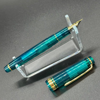 Sailor Pro Gear Slim Fountain Pen - Blue Green Nebula